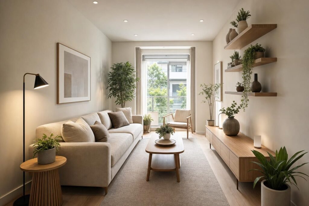 découvrez des astuces pratiques et élégantes pour décorer un salon rectangulaire étroit, optimiser l'espace et créer une ambiance chaleureuse et accueillante.