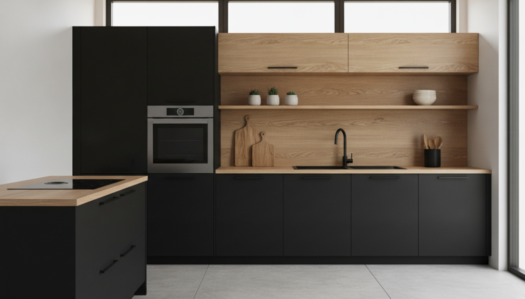 découvrez des idées inspirantes pour associer le noir et le bois dans votre cuisine, ainsi que les limites à prendre en compte pour un intérieur élégant et équilibré.