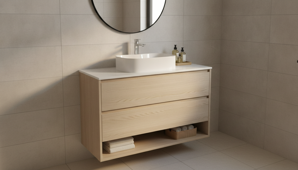 découvrez comment choisir un meuble vasque 60 cm adapté pour optimiser l'espace dans votre petite salle de bain tout en alliant praticité et style.
