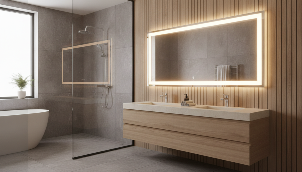 découvrez comment choisir le miroir lumineux idéal pour votre salle de bain en fonction de vos besoins, du style et de la fonctionnalité.