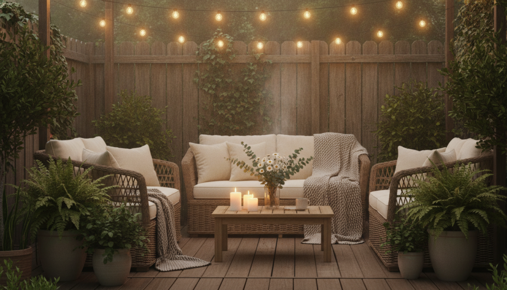 découvrez des idées simples et originales pour créer une terrasse déco cosy, transformant votre extérieur en un espace chaleureux et accueillant.